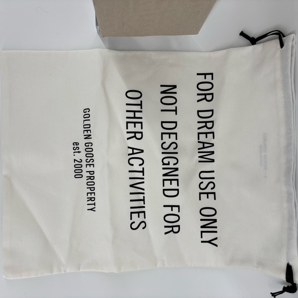 NWTGolden Goose White/Taupe/Mineral  Sneakers with Star Detail. Size 41 Box Bag - Picture 8 of 10